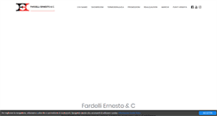 Desktop Screenshot of fardelli.it